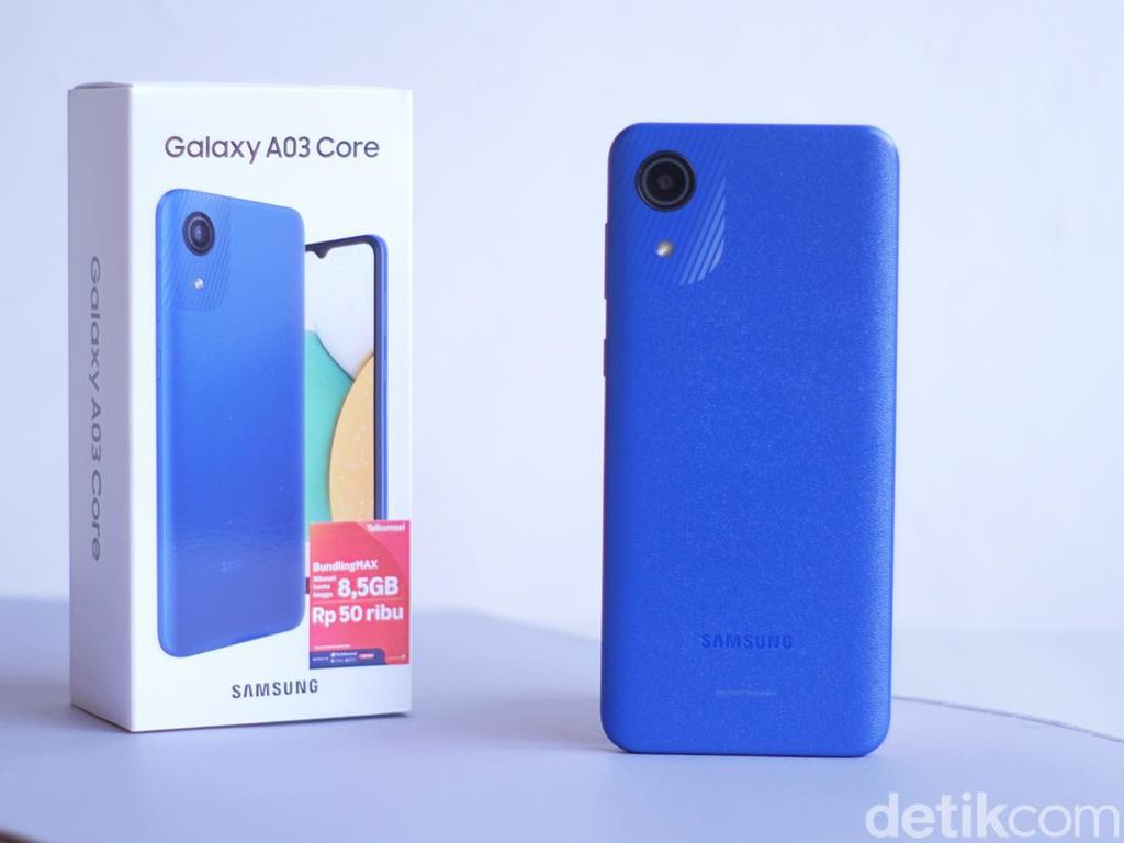 Review Samsung Galaxy A03 Core: Layar Megah, Okelah Ponsel Satu Jutaan