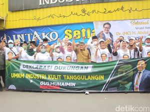 UMKM Industri Kulit di Sidoarjo Dukung Gus Muhaimin Jadi Capres 2024