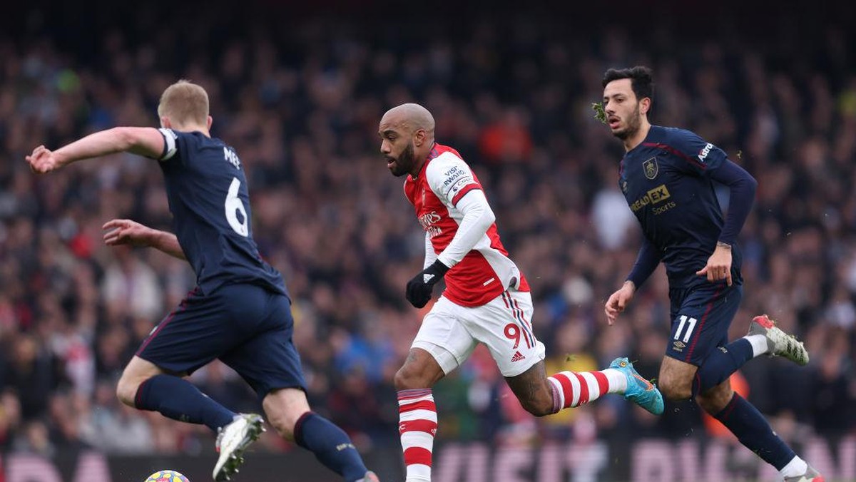 Arsenal vs Burnley masih 0-0 di babak pertama (Foto: Getty Images/Julian Finney)