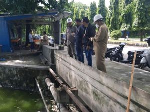 Ribuan Ikan Waduk Rungkut Industri Mati, Dinas LH Surabaya Ambil Sample Air Ribuan Ikan Waduk Rungkut Industri Mati, Dinas LH Surabaya Ambil Sample Air
