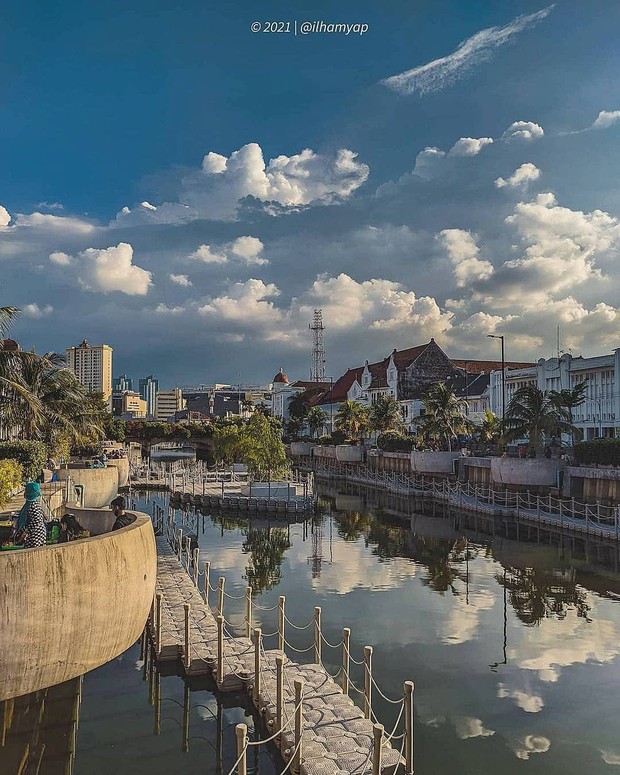 Foto: Instagram/@ilhamyap Suasana ala Eropa di Kota Tua