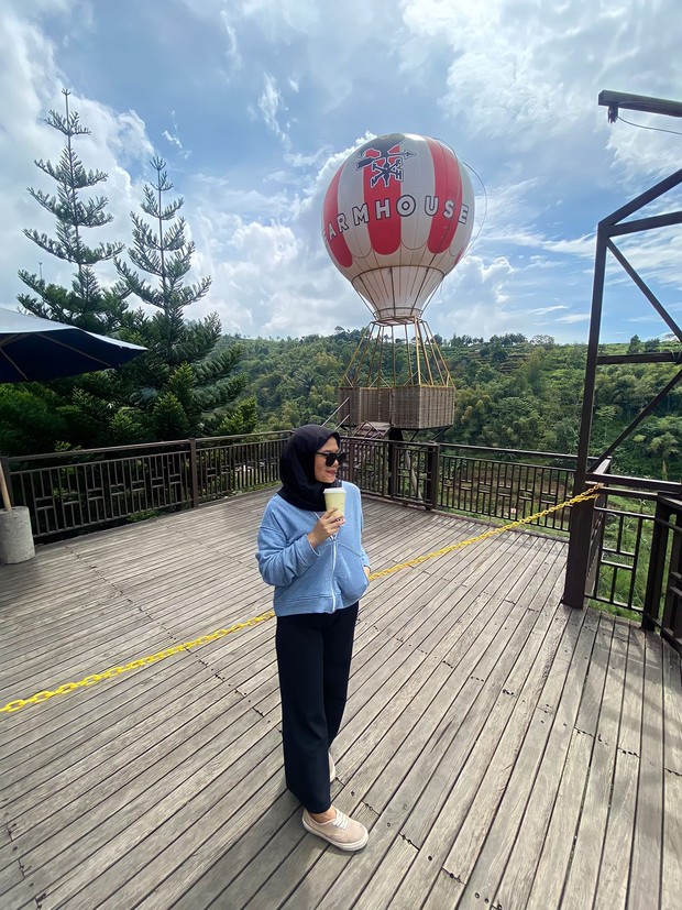Foto: Instagram/indaaash Suasana ala Cappadocia di Farmhouse