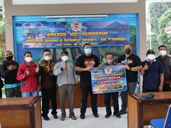 Seribu Paket Sembako Disalurkan untuk Warga Pegunungan Bromo