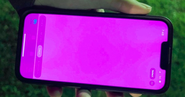 iPhone 13 layar pink iPhone 13 layar pink