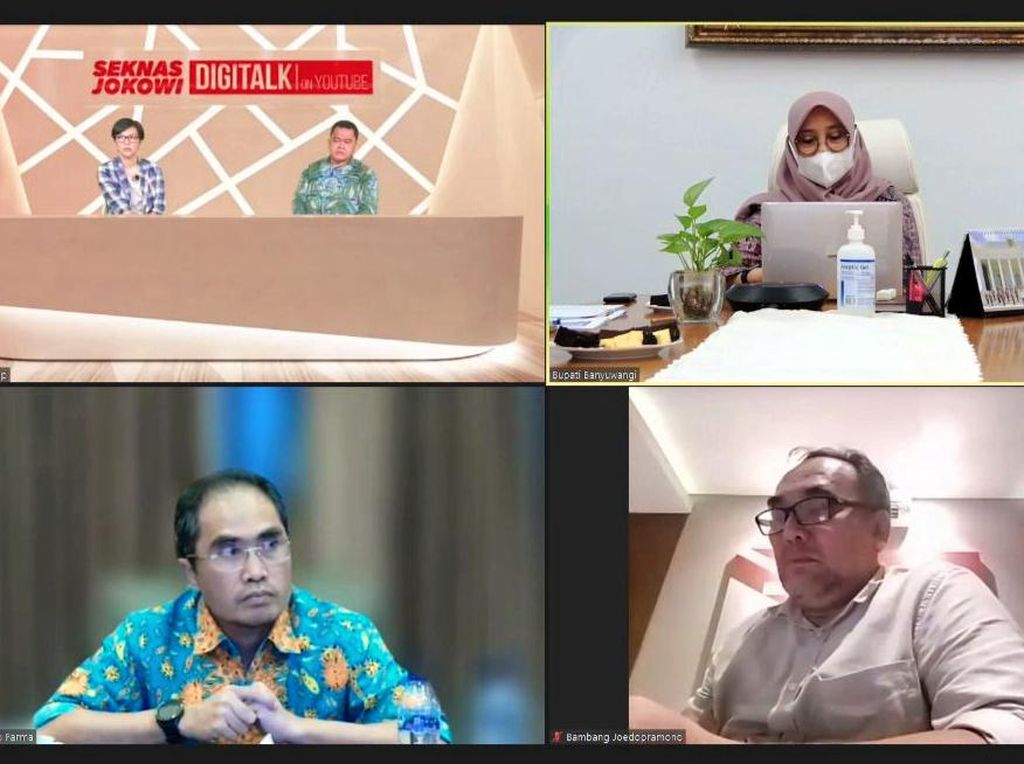 Di Webinar Seknas Jokowi, Ipuk Paparkan Strategi Gelombang Ke-3 COVID-19