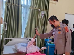Kapolda Sumut Bantu Pengobatan Bocah Labuhanbatu Penderita Tumor