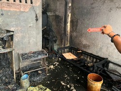 Kebakaran Landa Rumah Warga di Deli Serdang, Satu Orang Meninggal Dunia