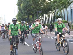 Ketum PPP: Bersepeda Punya Filosofi Lambangkan Kehidupan Manusia