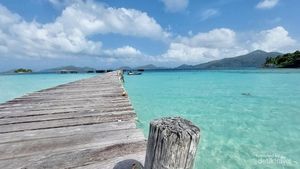 Serasa Punya Pantai Pribadi di Anambas