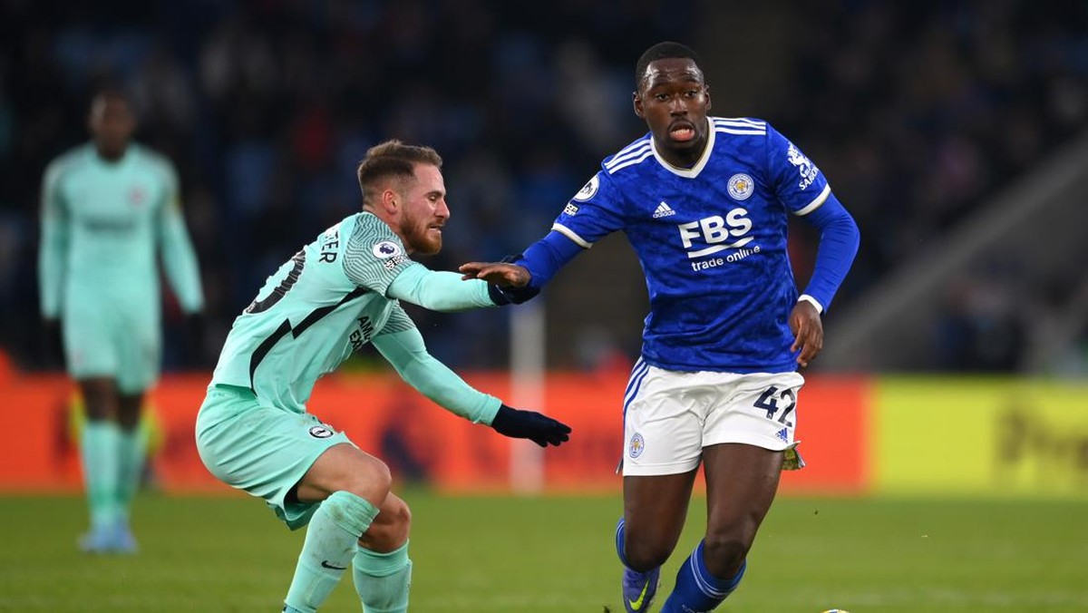 Leicester vs Brighton imbang 1-1. (Foto: Getty Images/Michael Regan)