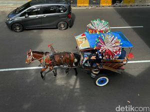 Delman Akan Dilarang Beroperasi di Kawasan Monas