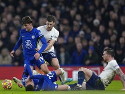 Bertanding di Stamford Bridge, London, Minggu (23/1/2022), Chelsea vs Tottenham berjalan ketat. Tuan rumah mendominasi dari segi statistik.