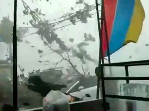 Hujan-Angin Kencang di Bogor, Mobil dan Kabel Listrik Tertimpa Dahan