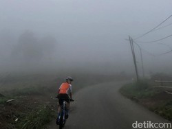 Palembang Diselimuti Kabut Tebal Pagi Hari, Ini Penjelasan BMKG