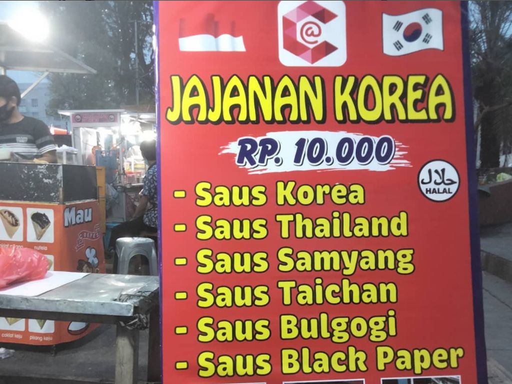 Terinspirasi Video di TikTok, Jajanan Korea di Sini Cuma Rp 10 Ribu! Terinspirasi Video di TikTok, Jajanan Korea di Sini Cuma Rp 10 Ribu!