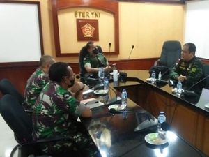 Momen Silaturahmi Hipakad ke TNI AD