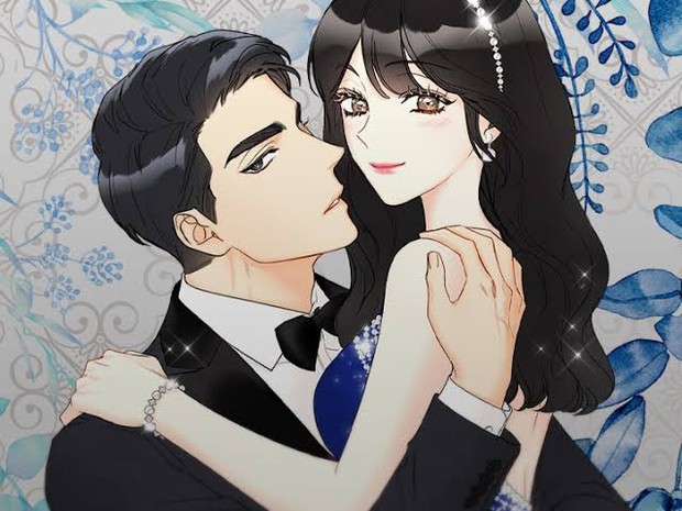 Karakter Shin Ha Ri dan Kang Tae Mu di webtoon The Official Blind Date