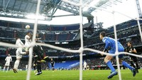 Real Madrid seri 2-2 kontra Elche pada Minggu (23/1) malam WIB dalam lanjutan Liga Spanyol. Madrid cuma mengamankan satu poin (AP)