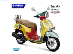 Ngejreng! Ini Inspirasi Modifikasi Yamaha Fazzio Ala Vespa Sean Wotherspoon