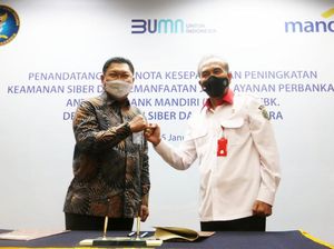 BSSN Gandeng Bank Mandiri