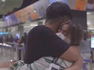 Antar Fuji ke Bandara, Thariq Halilintar: Ayo Sayang! Antar Fuji ke Bandara, Thariq Halilintar: Ayo Sayang!