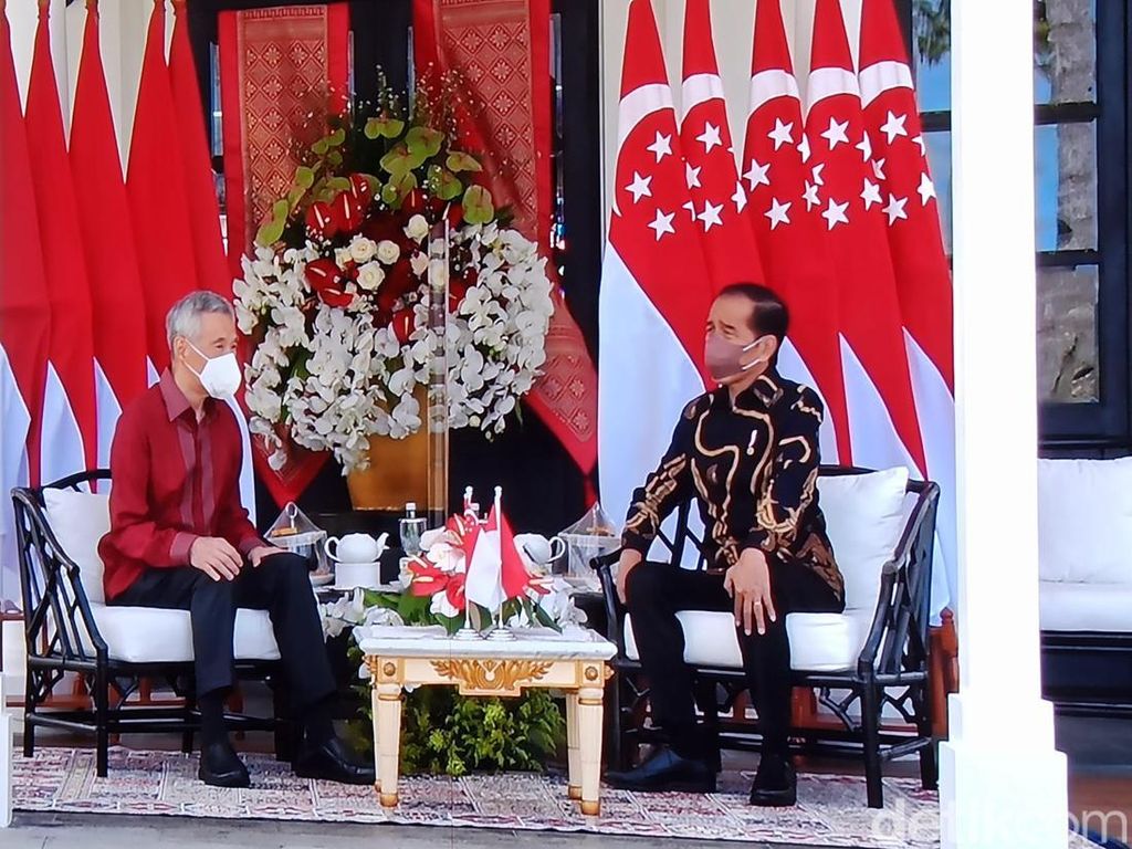 Temui PM Singapura di Bintan, Jokowi Soroti Konflik Myanmar