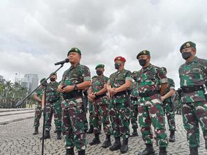 Gelar Apel Pasukan, KSAD Dudung Minta Prajurit Peka Ancaman Radikalisme