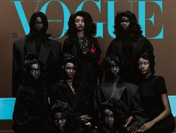 Vogue British Dikritik, Edit 9 Model Kulit Hitam Jadi Berwarna Makin Gelap