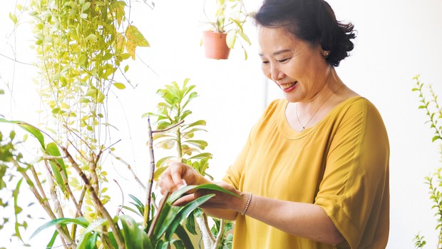 Terjadinya menopause pada diri seorang perempuan.