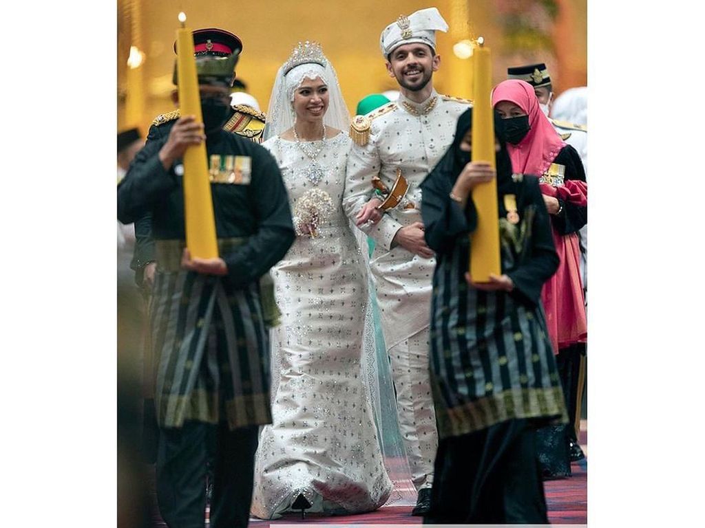 10 Momen Putri Fadzilah dari Brunei Menikah, Gelar Pesta Mewah Selama 10 Hari