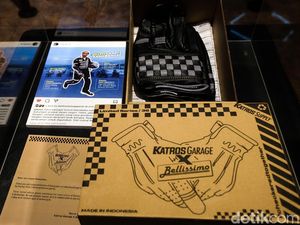 Cerita di Balik Sarung Tangan Motor Jokowi