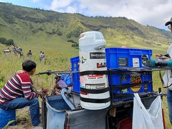 Seduhan Kopi Bor di Padang Savana Bromo Hadirkan Sensasi Berbeda