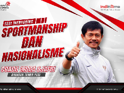 Indra Sjafri Beri Coaching Clinic Calon Atlet Esport LEAD by IndiHome
