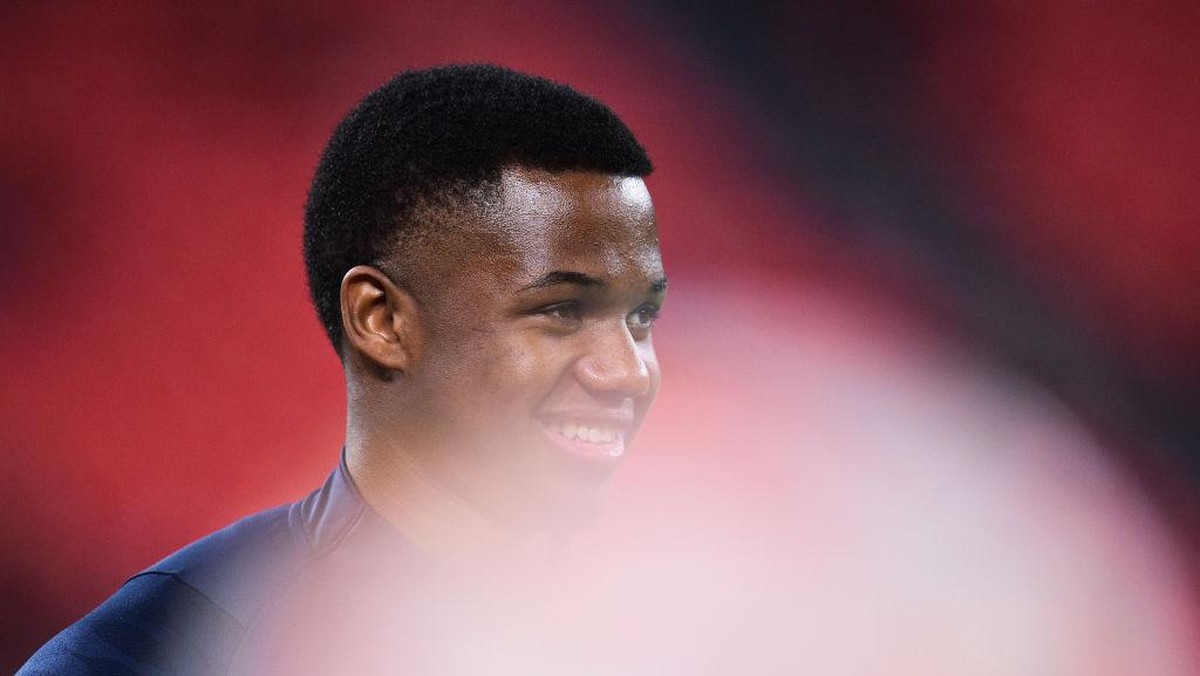 Man United Vs Brighton: Ansu Fati bisa debut untuk The Seagulls. (Foto: Getty Images/Juan Manuel Serrano Arce)