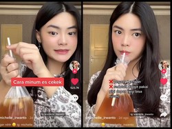 Begini Cara Minum Es Teh Manis di Plastik agar Terlihat Lebih Elegan