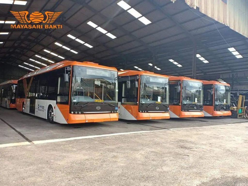 Mantul! Bus Listrik Transjakarta Besutan Mayasari Bakti Siap Diluncurkan