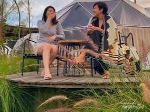 Cakep Nih, Glamping dengan Pemandangan Gunung dan Danau Batur