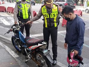 Siap-siap! Polisi Tindak Kendaraan Berknalpot Bising di Bandung