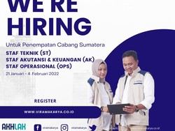 Lulusan S1 Merapat! Perusahaan BUMN Ini Buka Lowongan Kerja di Tiga Posisi Berbeda