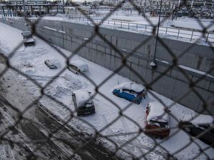 Badai Salju di North Dakota Bahayakan Pengendara