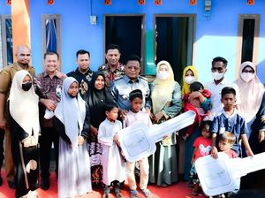 Aminullah Sulap 2 Rumah Duafa Melalui Program Bedah Rumah