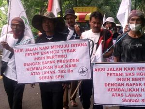 Minta Keadilan, Petani Sukabumi Jalan Kaki ke Jakarta untuk Bertemu Jokowi