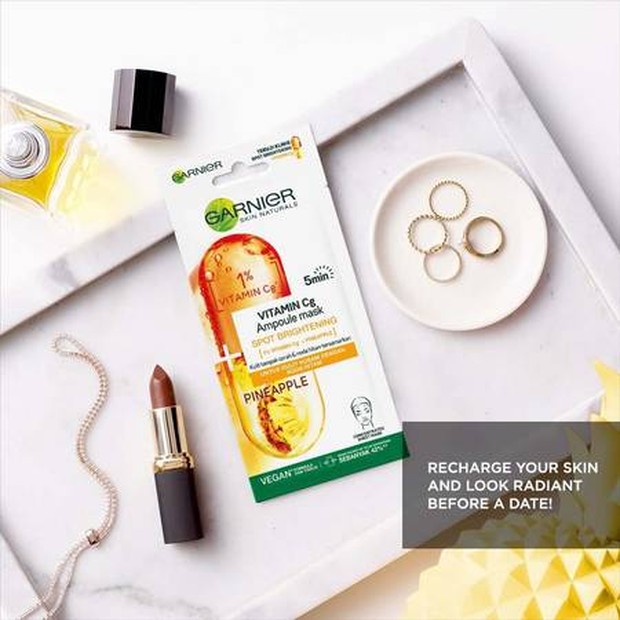 Masker pineapple dari garnier