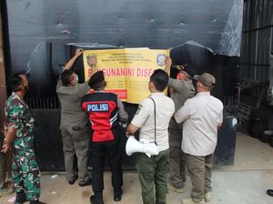 Tak Punya IMB, Pabrik Vulkanisir Ban di Depok Disegel Satpol PP Tak Punya IMB, Pabrik Vulkanisir Ban di Depok Disegel Satpol PP