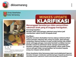 Beredar Video Nakes Tarik Jarum Sebelum Suntikkan Vaksin di Semarang