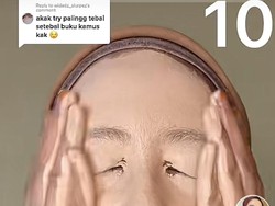 Viral Wanita Pakai Bedak Hingga Lipstik 10 Lapis, Wajahnya Jadi Begini