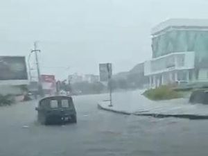 Simpang Lima Siaga Boyolali Sempat Banjir Setinggi 90 Cm