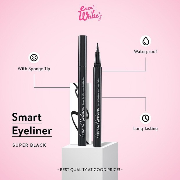 Eyeliner pen waterproof untuk musim hujan/Foto: instagram.com/everwhiteid Eyeliner Pen