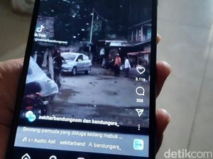 Viral Video Pengendara Mobil Tabrak Warga di Situ Cisanti Bandung Viral Video Pengendara Mobil Tabrak Warga di Situ Cisanti Bandung