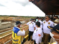 Cek Bendungan di Kaltim, Bamsoet Yakin Air Bersih di IKN Baru Terpenuhi